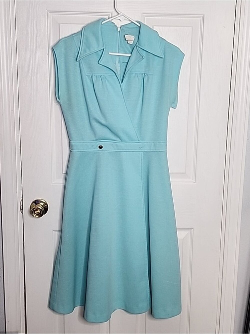 Blue dress